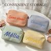 Personalized Makeup Bag, Custom Embroidered Cosmetic Bags for Women view 4