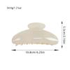 2Pcs 4.25 French Butterfly Claw Clips Strong Hold All Hair Types Blue White view 2