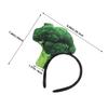 MAJORMENCH 2pcs Vegetable Headbands Broccoli Design Soft Elastic Hairbands for Women Festival Party Cosplay Hair Accessories Holiday Hair Decorations view 2