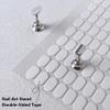 100Pcs Double-Sided Tape for Nail Art Stands Practice Base Fixing, No-Trace Jelly Tape for Wearable Press-On Nails and Display Cards view 3