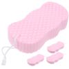 OATIPHO 4pcs Bath Sponges 14x9x5cm Exfoliating Shower Scrubbers Soft Bathing Tools and Babies view 1