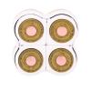 NinthAvenue Basics Replacement Head Electric Hair Remover Gold Plated Vane/Wing for Women Body Hair Shaving Machine Head, 360 Degree Floating Vane/Wing, Suitable for 4 Remover, ABS Material 2.4 X 2. X 0.8in view 1