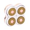 NinthAvenue Basics Replacement Head Electric Hair Remover Gold Plated Vane/Wing for Women Body Hair Shaving Machine Head, 360 Degree Floating Vane/Wing, Suitable for 4 Remover, ABS Material 2.4 X 2. X 0.8in view 4