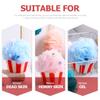 DONFAMDS 2pcs Ice Cream Shower Loofah Mesh Balls, Exfoliating Bath Body Scrubbers for Women, Soft Sponge Shower Accessories for Daily Bathing view 4