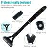 ZJchao Back Hair Shaver for Men, 3 Blade Manual with 17 inch Long Handle, Body Hair Trimmer & Back Remover Tool, Safe & Easy Reach for Hard to Reach Areas view 4