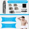 Men's Multi-Functional Body Trimmer with I-Shaped Head & 5 Combs - Long Handle for Back, Neck, Facial & Beard - USB Rechargeable view 3
