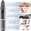 Men's Multi-Functional Body Trimmer with I-Shaped Head & 5 Combs - Long Handle for Back, Neck, Facial & Beard - USB Rechargeable view 4