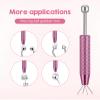 3 Pcs Earring Removal Tool, Piercing Screw on Tool, 4 Claw Tweezers for Easy Jewelry Changing for Septum, Earrings, Small Parts view 4
