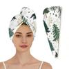 DXTKWL Hair Wrap for Women, Winter Christmas Tree Pattern Absorbent Quick Dry Hair Wrap Towels with Elastic Loop, Soft Hair Towels Turban for Wet Curly Long Hair view 1