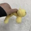 Fluffy Cosmetic Hair Claw Clip for ANITYs, Hair Clips with Cute Animal Head Detail, Nonslip Jaw Clips, Cute Hair Accessories (Yellow Chick) view 3