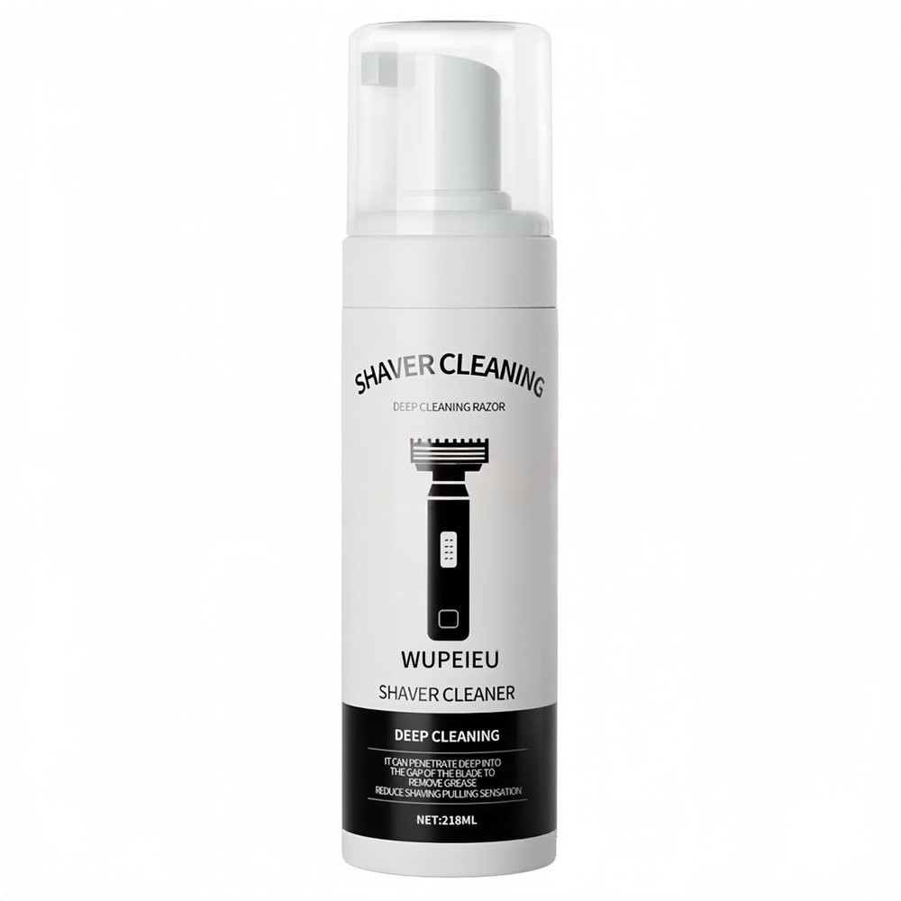 wupeieu 218ml Razor Cleaning Fluid Compatible With Panasonic Xtra ES LS LM RC LT73 SeriesCleans Your Shaver, Removes Residual Hair & Skin Particles(1 PCS)
