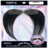 Vivica A. Fox Human Hair 10 Inch HD Lace Curtain Bang & Hairline Topper, 6X1 Lace, Invisible Hairline, Natural Baby Hair, Full Hand Tied, 2 Clip in for Easy Install (Natural) view 1