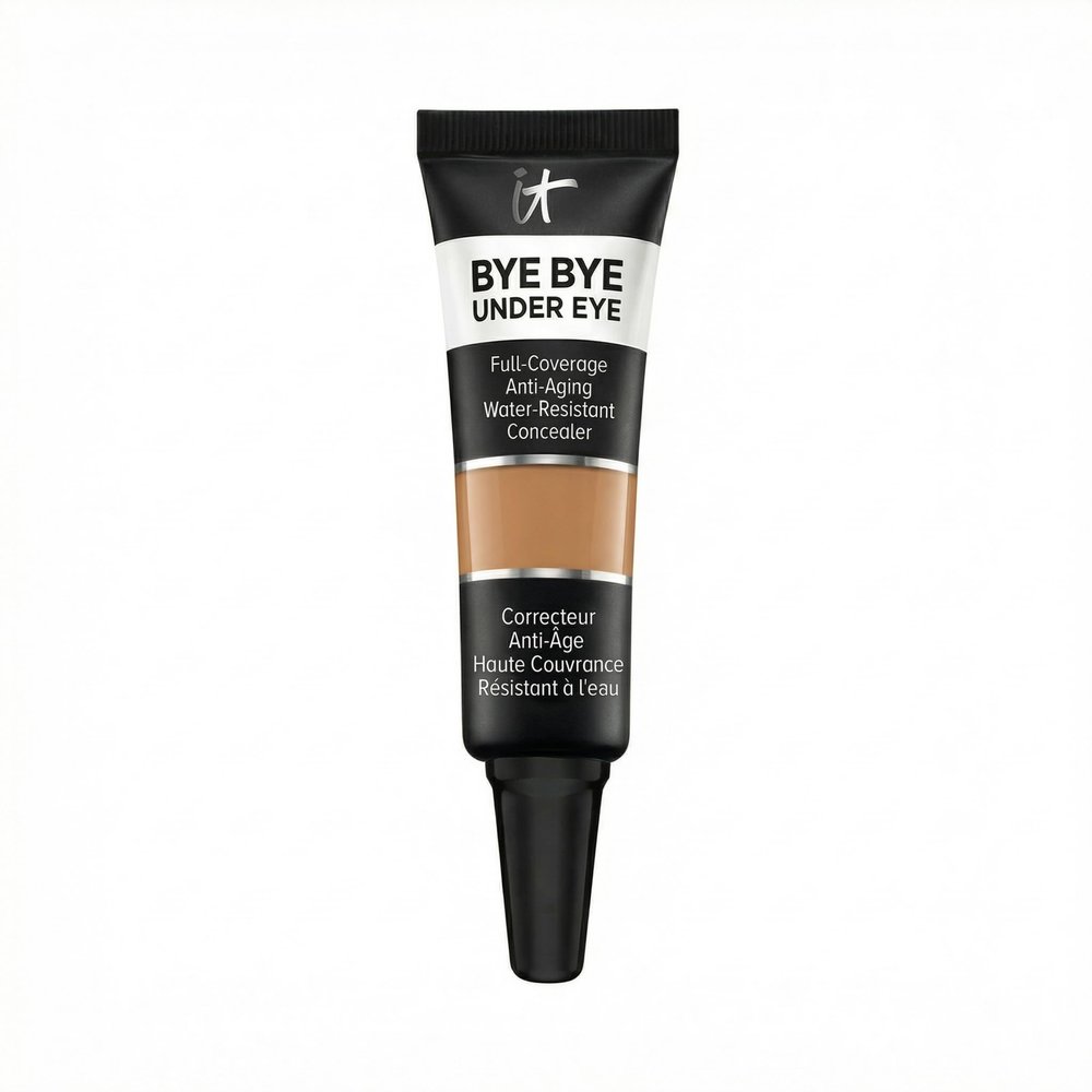 IT Cosmetics Bye Bye Under Eye Concealer Travel (Tan Neutral) - Water-resistant, Full Coverage Brightening Concealer For Dark Circles, Fine Lines, Redness & Discoloration, 24H Wear- 0.11 fl oz