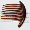 Black/Coffee French Twist 7 Teeth Hair Comb Unbreakable Good Grip Side Combs for Women & Girls Accessories Comb for Thick Combs for Accessories for view 4