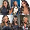 Honey Blonde Human Hair Bundles P1B27 Highlight Body Wave Bundles 22 24 26" view 2