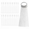 30 Pcs Shower Head Cleaning Brush Set Cleaner Picks - Small Hole Nozzle Unclogger, Anti-Clogging Shower Head Cleaner with Storage Boxes view 1