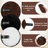 6Pcs Reusable Cotton Pads, Shimmeroo Reusable Cotton Rounds Makeup Remover Pads Double-Sided Facial Cleansing Puffs Round Make up Remover Pad for All Skin Types view 3