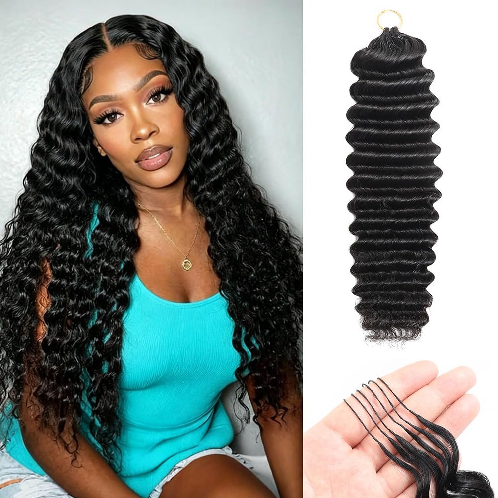 Miracle Knots Hair & Human Crochet Hair 18 Inch 60g Natural Black
