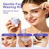 Waxfans Face Waxing Kit for Women-Eyebrow Wax Kit with USB Mini Wax Pot,Facial Hair Removal for Sensitive Skin,mini wax kit with 100g Facial wax beads,for Eyebrow Lip Bikini,6 Weeks Smooth(Purple) view 3