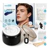 WaxFans Nose Wax Kit, Nose Hair Wax Kit for Men's Nose, Ear & Eyebrow, Mini Wax Pot with 100g Wax Beads & 20 Nose Wax Sticks, USB Powered Portable Facial Hard Wax Warmer for Ear Hair Removal view 1