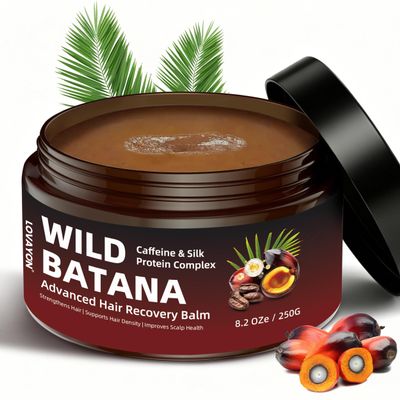LOVAYON Raw Batana Hair Mask with Silk Protein & Coffee Extract 8.2 oz/250g