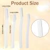 Hadnves 12 PCS Face Razors for Women Exfoliating Dermaplaning Tool Stainless Steel Eyebrow Razor with Storage Case Multipurpose Facial Hair Removal Blades Gentle Skin Exfoliation Peach Fuzz view 2