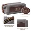 Aganmi Personalized Toiletry Bag Gifts for Men Huaband Boyfriend Son view 4