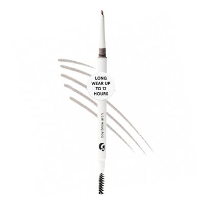 Glossier Boy Brow Arch 2-in-1 Eyebrow Pencil, Precision Edge, Grey