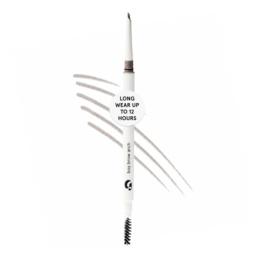 Glossier Boy Brow Arch 2-in-1 Eyebrow Pencil, Precision Edge, Grey
