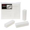 12 Pack Nail Buffer Block, 4 Sided Nail File Sanding Blocks for Natural & Acrylic Nails, Medium Grit 150, Washable & Reusable Buffing Blocks for Manicure & Pedicure (White) view 1