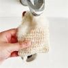 Soap Saver Bag 10/20pcs Linen Cotton Soap Bags with Drawstring Exfoliating Linen-Cotton Saver Bag with Mesh for Bath and Shower(20pcs) view 4