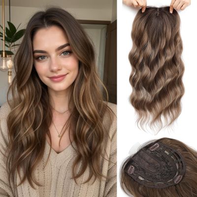 Hair Toppers for Women with Thinning Topper Hair Pieces Wispy Clip in Bangs