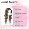 Hair Toppers for Women with Thinning Topper Hair Pieces Wispy Clip in Bangs view 2