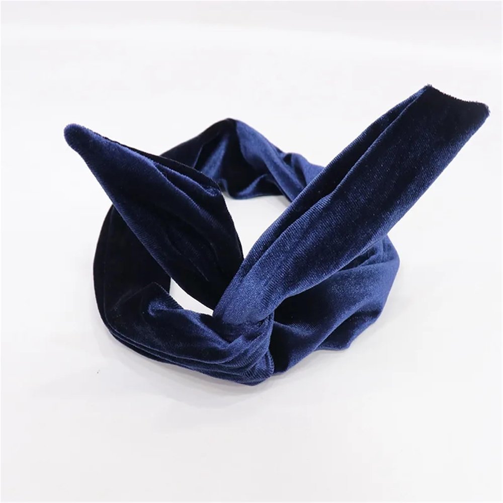 Yiodauh Wire Headbands for Women 6Pcs Cute Velvet Bunny Wire Wrap Rabbit Ear Headband Hair Band Women Girls Accessories Turban Bandage On Head Bandana(Color 9)