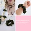Jamaican Lipstick Print Hair Bands for Women Printed Scrunchies Elastic Hair Ties Ponytail Holder for Accessories view 4
