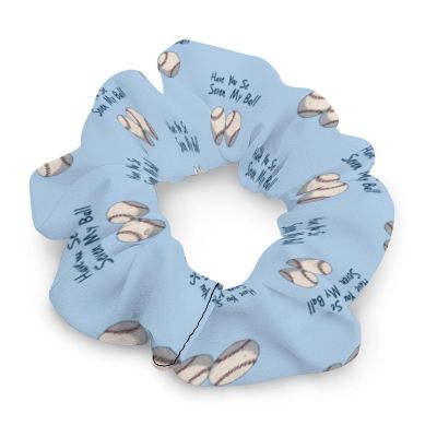 Have You Seen My Ball Baseballs Hair Bands for Women Printed Scrunchies Elastic Hair Ties Ponytail Holder for Accessories