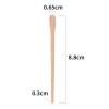 Small Waxing Sticks 500PCS Beauty Tool Woman Wooden Hair Removal Stick Disposable Depilation Spatula Wax Sticks Wood Face Eyebrows Waxing view 4