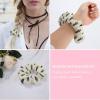 Demon Goat Hair Bands for Women Printed Scrunchies Elastic Hair Ties Ponytail Holder for Accessories view 4