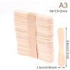 Small Waxing Sticks 300Pcs Wax Waxing Disposable Sticks Wood Tongue Depressor Spatula Woman Wooden Body Hair Removal Sticks Beauty Toiletry Kits(ColorA3) view 2