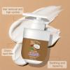 Coconut Oil Facial Hair Removal Cream for Women, Plant Extract Coconut Oil Body Hair Removal Cream, Painless Hair Removal, Suitable for Sensitive Skin view 3