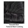 Mens Toupee Human Hair Toupee For Men Thin Skin PU Injection Hair Replacement System Hair Pieces Hair System PU Base Hair Units Wig For Men 7''X9''120% Density- 3# Dark Brown view 4