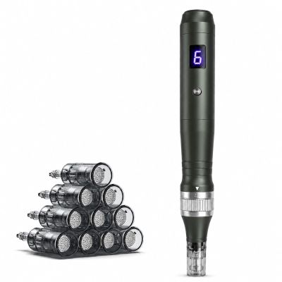 Microneedle Derma Roller Pen for Home Use - Microneedle Skin Care Tool for Men Women Home Use