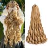 French Curl Braiding Hair Close to Crochet Human Hair 24 Inch SP27/613 view 1