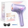 LYSMOSKI Laser Hair Removal for Women and Men, At-Home IPL Hair Removal Device with 5.2 cm Treatment Window, Nearly Painless, Visible Results in 2 Weeks, Full Body Treatment in 8 Minutes,Purple view 1