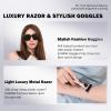 EUARNE Laser Hair Removal for Women and Man, IPL Laser Hair Removal Painless, Permanent, Lazer Hair Removal Device Dual Lights, Effective in 2 Weeks, Portable Design with Gift Box view 2