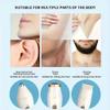 Electric Women's Body Shaver, White, USB Rechargeable, Painless Hair Remover with Floating Head, IPX7 Waterproof view 2