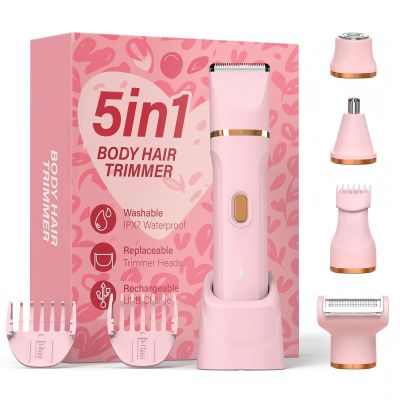 TEENOVA 5-in-1 Bikini Trimmer for Women, Electric Razors Shaver