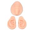 BTSEURY Silicone Ear Nose Model, 3D Simulated Skin Texture for Piercing Practice, with Realistic Size and Touch, for Jewelry Display, Nose Plastic Surgery, Suture Training (Light Skin) view 2