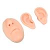 BTSEURY Silicone Ear Nose Model, 3D Simulated Skin Texture for Piercing Practice, with Realistic Size and Touch, for Jewelry Display, Nose Plastic Surgery, Suture Training (Light Skin) view 4