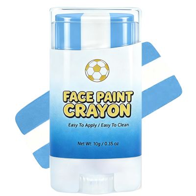 Argentina Face Paint Stick, Blue White and Blue Eye Black, Sports Face and Body Paint for Soccer, Baseball, Softball and Rugby Fans, Argentina World Cup 2026 Accessories